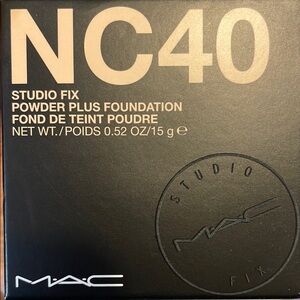 Original MAC Studio Fix Powder Plus Foundation NC40